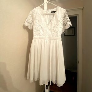 Lulus White Dress
